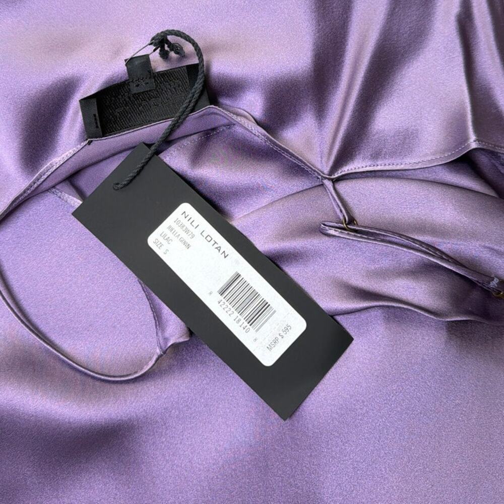Nili Lotan Juella Silk Dress S NWT Outer Banks Kiara Midsummers Netflix Wardrobe - Picture 5 of 10